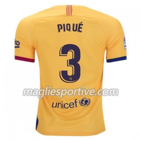 Completo Calcio Barcellona Gerard Pique 3 Divisa Trasferta 2019/2020 